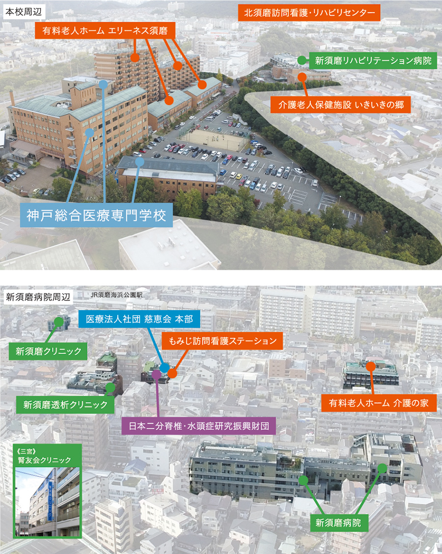 慈恵会グループ マップ