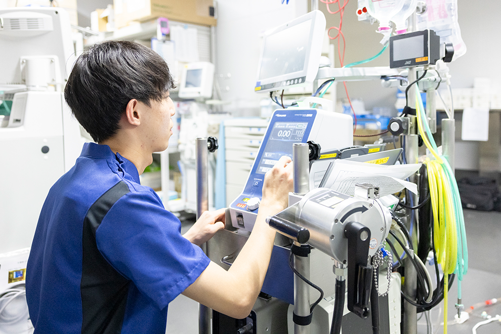 臨床工学技士 片野 将樹さん