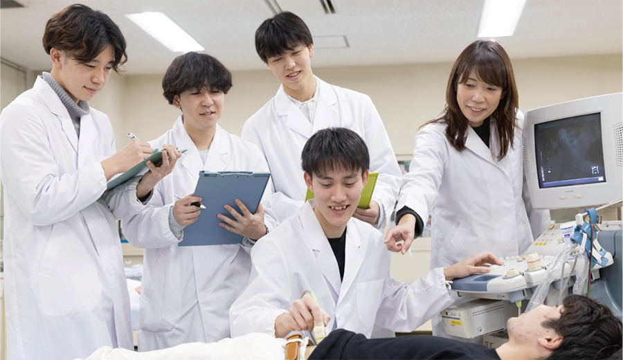 臨床工学科・臨床工学専攻科 プログラム イメージ