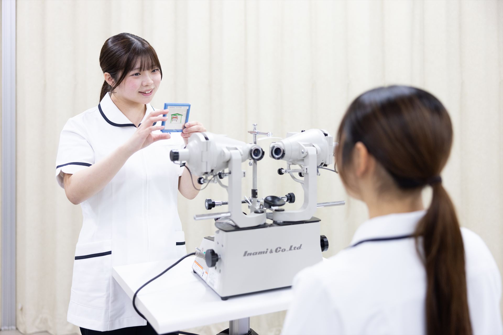 視能訓練士科の様子3